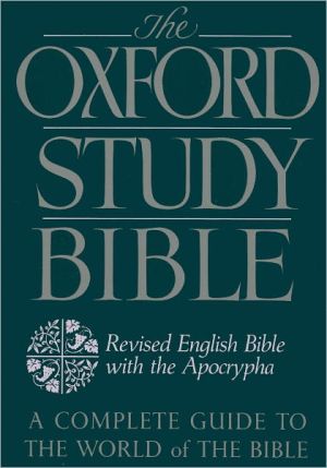 Oxford Study Bible: Revised English Bible (REB) with Apocrypha