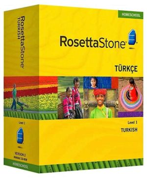 Rosetta Stone Homeschool Version 3 Turkish Level 1: with Audio Companion, Parent Administrative Tools & Headset with Microphone