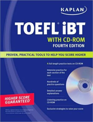 Kaplan TOEFL iBT with CD-ROM