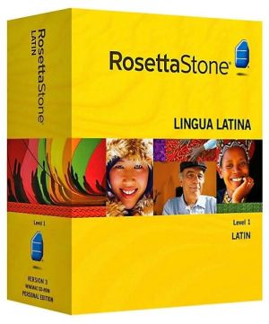 Rosetta Stone Version 3 Latin Level 1 with Audio Companion