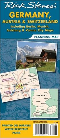 Rick Steves' Germany, Austria & Switzerland (Map)
