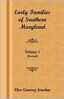 Early Families Of Southern Maryland