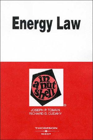 Tomain and Cudany's Energy Resource Law in a Nutshell