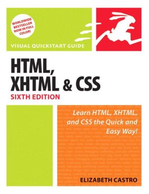 HTML, XHTML & CSS (Visual QuickStart Guide Series)