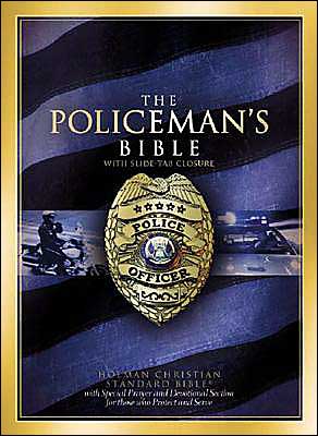 HCSB Policeman's Bible Black Bonded Leather
