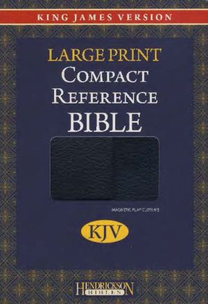 KJV Compact Reference Bible: King James Version, Black Bonded Leather, Magnetic Closure