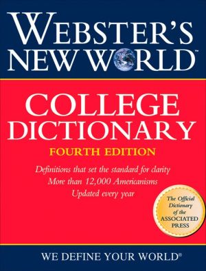 Webster's New World College Dictionary (Webster's New World Series)