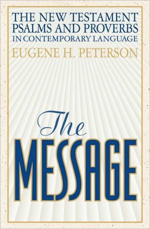 The Message New Testament with Psalms and Proverbs-MS