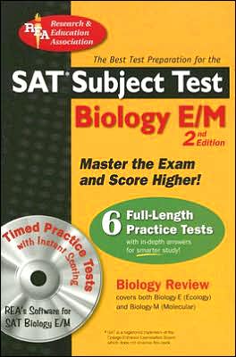 SAT Subject Test: Biology E/M w/CD-ROM (REA) -- The Best Test Prep for the SAT