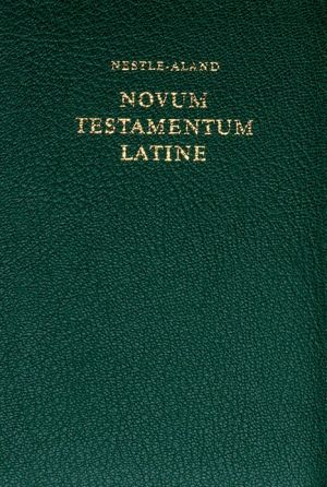 Novum Testamentum Latine (Nova Vulgata), Latin New Testament, 2nd Revised Edition