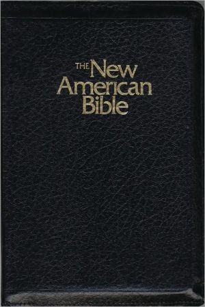 NAB Deluxe Gift and Award Bible: New American Bible, black imitation leather, zip-cased