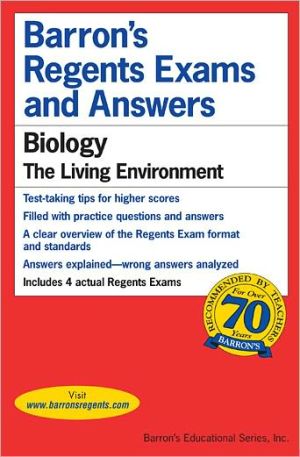 Barron's Regents Exams and Answers: Biology: The Living Environment