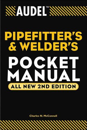 Audel Pipefitter's and Welder's pocket Mannual