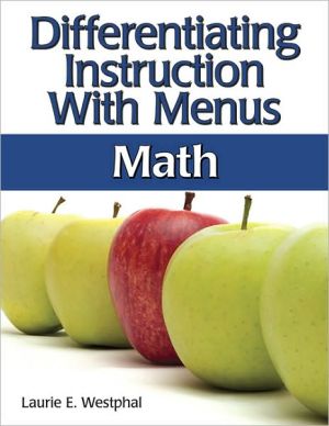 Differentiating Instruction with Menus: Math