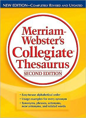 Merriam-Webster's Collegiate Thesaurus, Second Edition