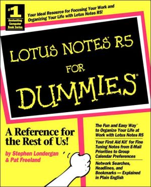 Lotus Notes R5 For Dummies