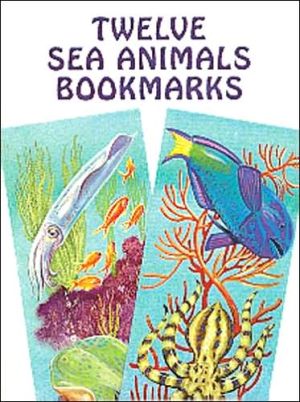 Twelve Sea Animals Bookmarks, Vol. 12
