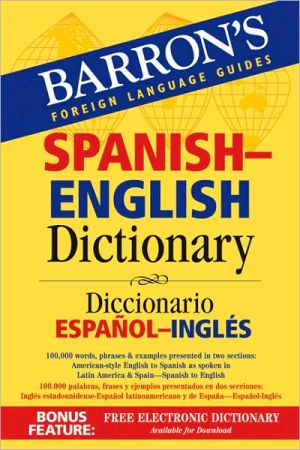 Spanish-English Dictionary: Diccionario Español-Inglés