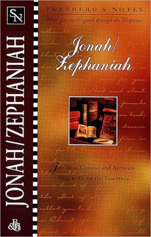 Jonah/Zephaniah