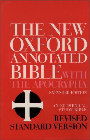 New Oxford Annotated Bible with the Apocrypha, Expanded Edition: Revised Standard Version (RSV), black genuine leather