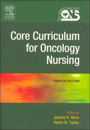 Core Curriculum for Oncology Nursing