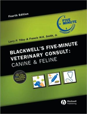 The 5-Minute Veterinary Consult: Canine/Feline, 4E