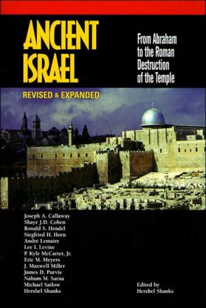 Ancient Israel : From Abraham to the Roman Destruction of the Temple