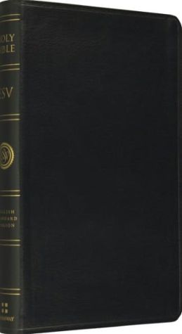 ESV Classic Thinline Bible: English Standard Version, black bonded leather