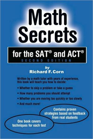 Math Secrets for the SAT and ACT