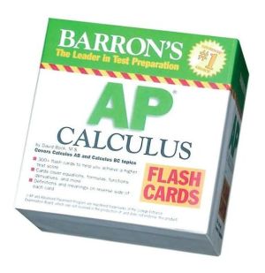 Barron's AP Calculus Flash Cards