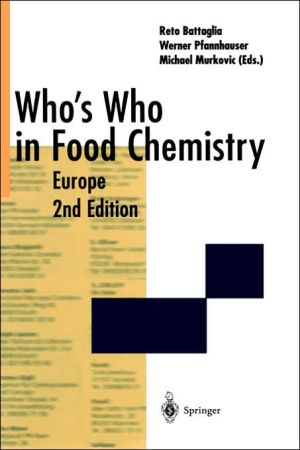 Who's Who In Food Chemistry