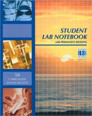 Chemistry Student Lab Notebook: 50 Carbonless Duplicate Sets