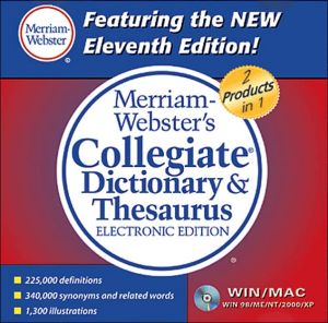 Merriam-Webster's Collegiate Dictionary & Thesaurus