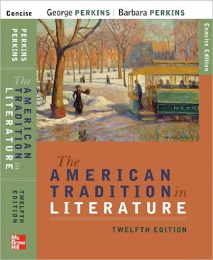 The American Tradition in Literature (concise) book alone