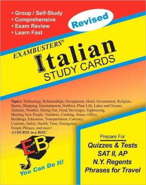 Italian: Exambusters Study Cards