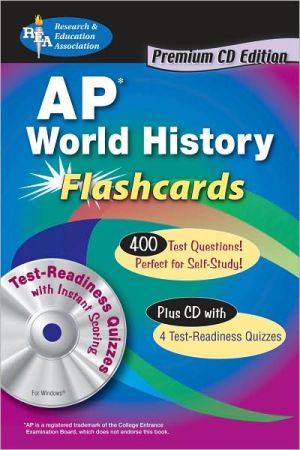 AP World History Premium Edition Flashcard Book with CD