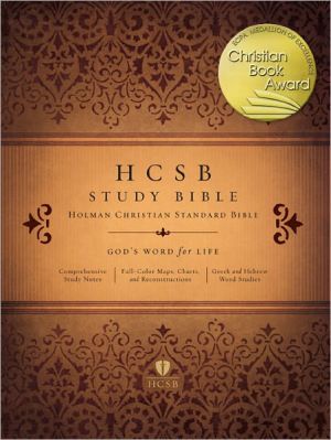 HCSB Study Bible, Jacketed Hardcover
