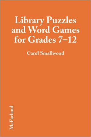 Library Puzzles and Word Games for Grades 7-12