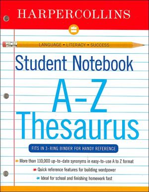 HarperCollins Student Notebook Roget's Thesaurus
