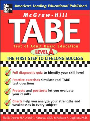 Tabe: Test of Adult Basic Education: The First Step to Lifelong Success (Level A)
