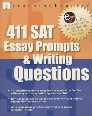 411 SAT Essay Prompts and Writing Questions