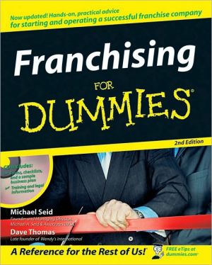 Franchising For Dummies: 2nd Edition