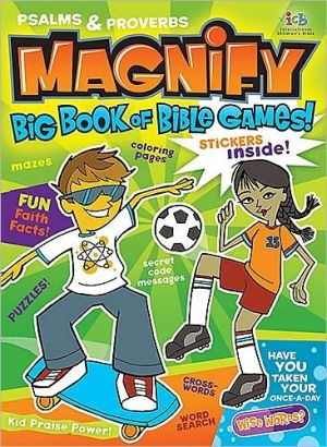 Magnify - Psalms & Proverbs Big Book of Bible Games: Biblezine for Kids