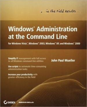 Win Admin Command Line Vista