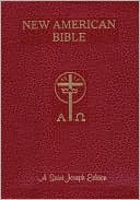 Saint Joseph Giant Print Bible: New American Bible (NAB), red imitation leather
