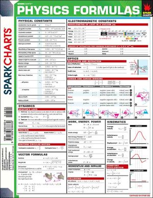 Physics Formulas (SparkCharts)