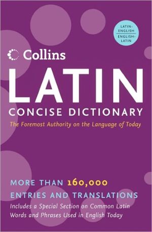 Harpercollins Latin Concise Dictionary