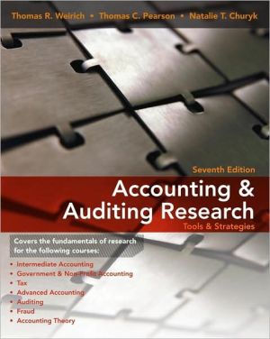 Accounting Research: Tools and Strategies