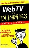 Web TV for Dummies Quick Reference