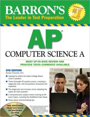 Barron's AP Computer Science A with CD-ROM